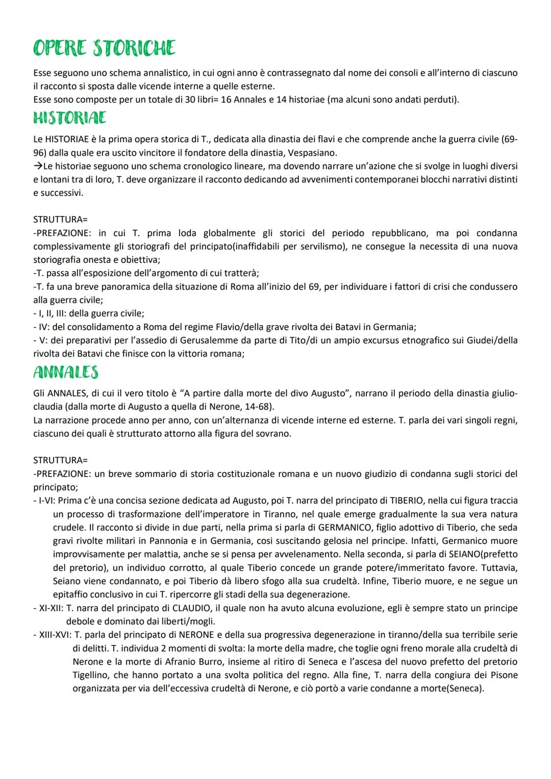 TACITO
VITA
PUBLIO CORNELIO TACITO era di famiglia benestante/di condizione sociale elevata, ciò lo si nota dalle sue nozze con
la figlia di