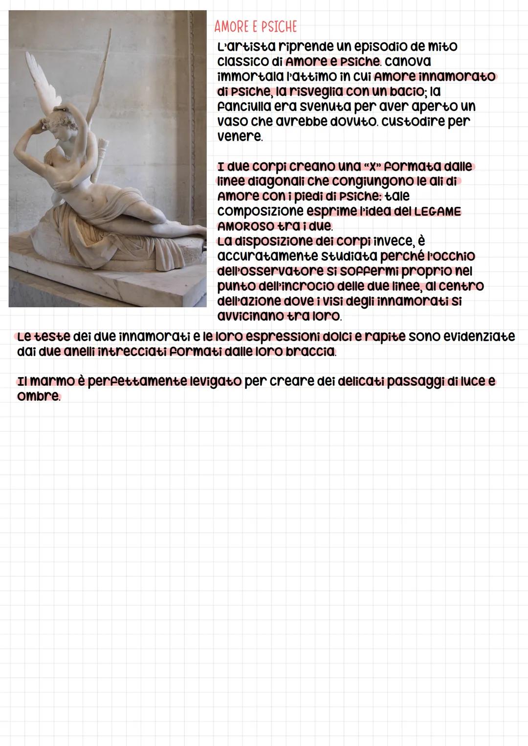 Il neoclassicismo e Canova
Il Neoclassicismo nasce intorno al 18
secolo in Europa e segue il pensiero
illuminista, fondato sulla fiducia nel