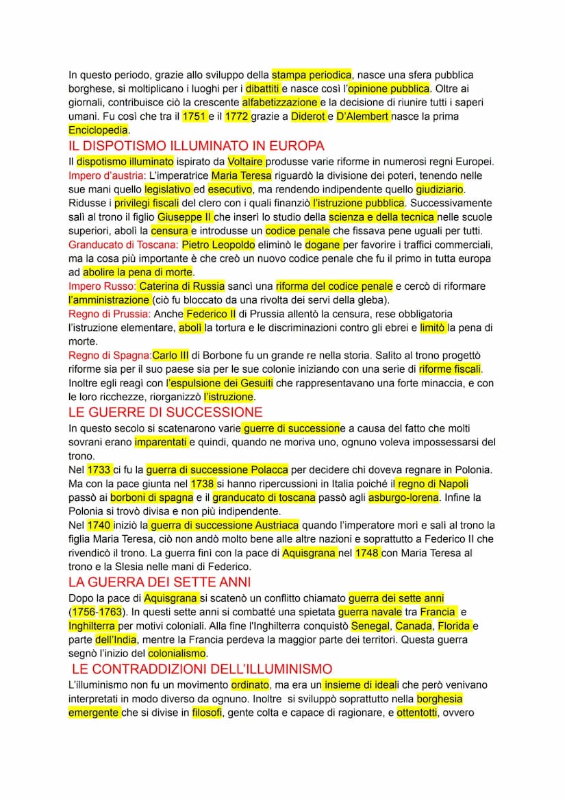 l'illuminismo
LA FORZA DELLA RAGIONE
L'illuminismo è un movimento culturale, filosofico e politico.Il termine Illuminismo significa
appunto 