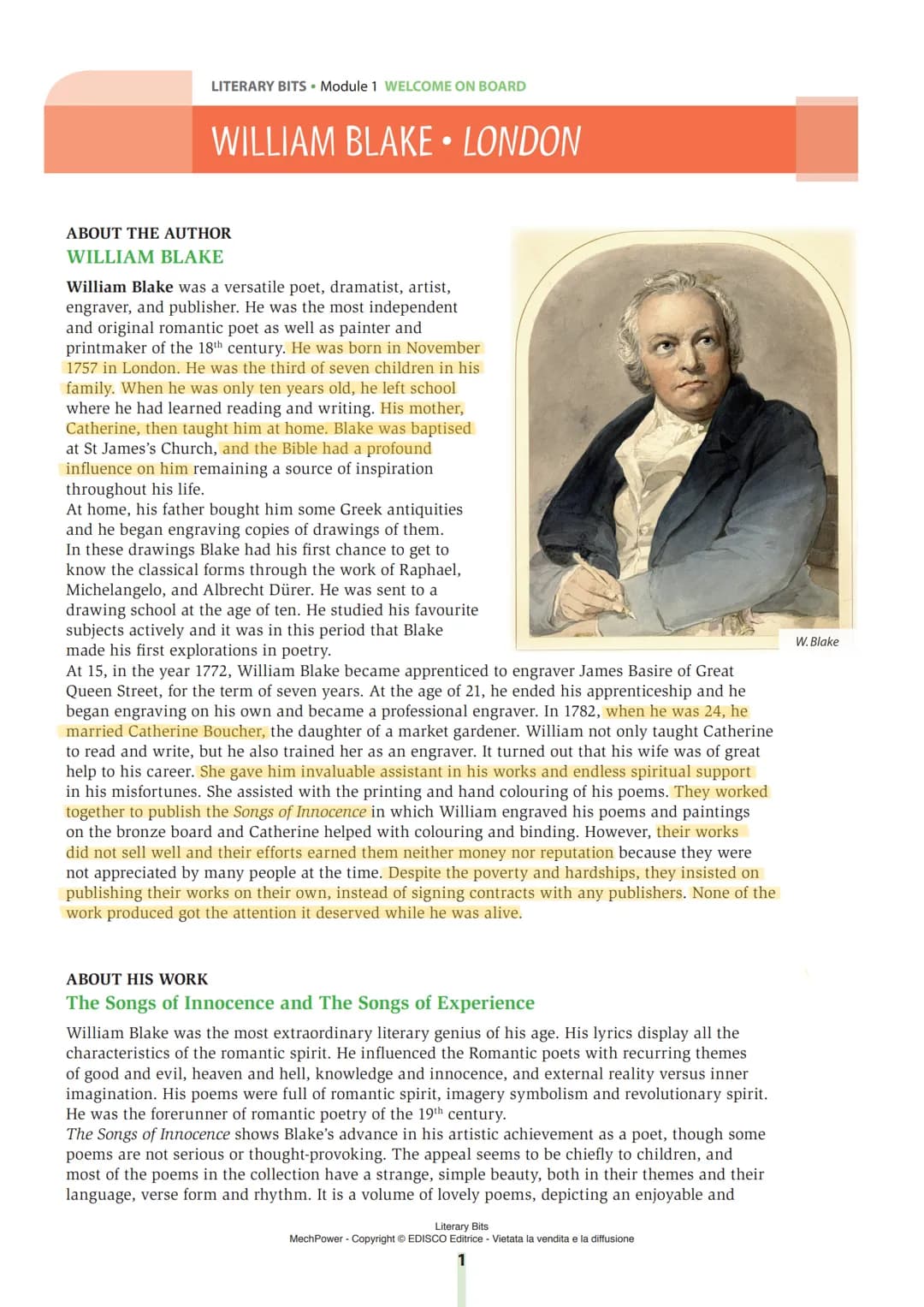 
<p>Born in the English Lake District in 1770, William Wordsworth travelled to Revolutionary France, where he was fascinated by the Republic