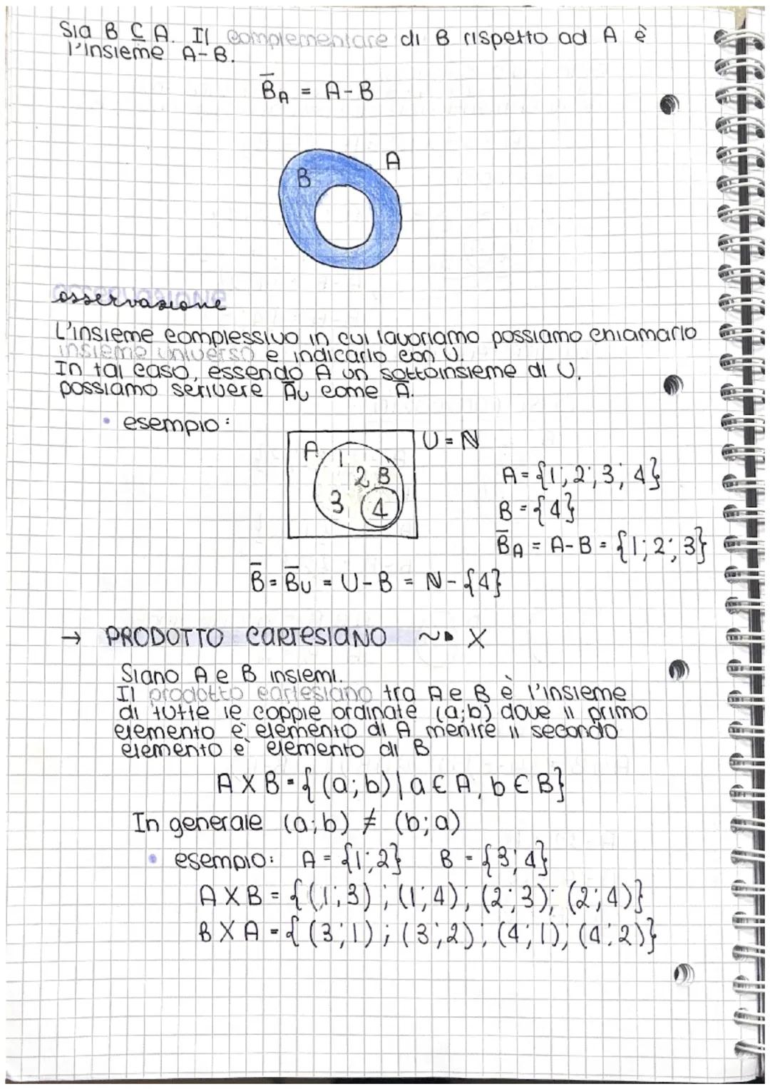 K R R R R R R R A R R R R R A R R R R R R R
C
O
Insiemi
CAPITOLO 4
A numero finito di elementi
Sia A un insieme FINITO.
Chiamiamo CARDINALIT