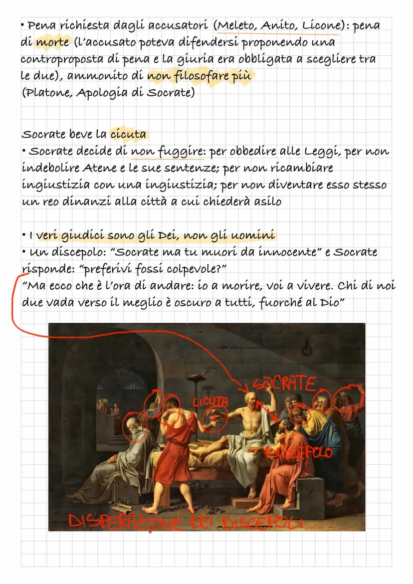 (10
SOCRATE
•Nasce intorno al 470a.C. Ad Atene sotto la democrazia di
Pericle
• Figlio di Sofronisco (marmoraro, scultore) e di
Fenarete (os
