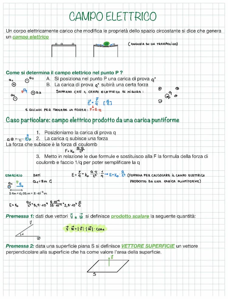 Know Campo elettrico appunti  thumbnail