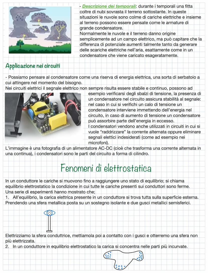 CAMPO ELETTRICO
Un corpo elettricamente carico che modifica le proprietà dello spazio circostante si dice che genera
un campo elettrico
ab
C