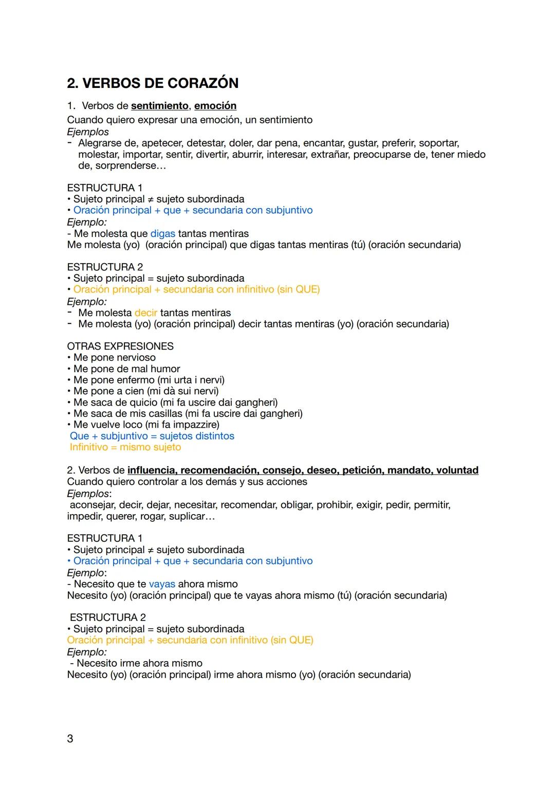 LAS ORACIONES SUSTANTIVAS
Una oración sustantiva es aquella que funciona igual que un sustantivo, un grupo
nominal o un pronombre, dentro de