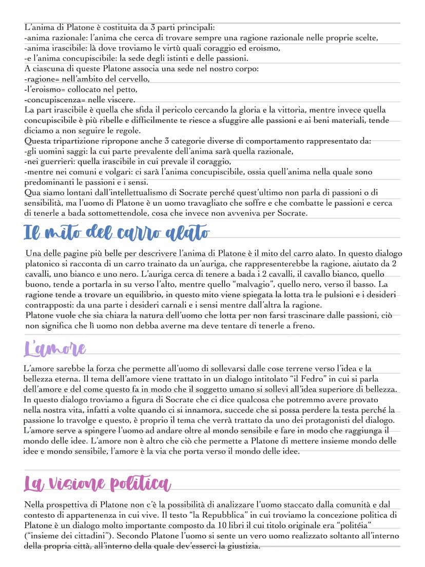 Platone
Platone nasce ad Atene nel 427 a.C. da una famiglia
aristocratica, che vanta la discendenza del re Codro,
l'ultimo leggendario sovra
