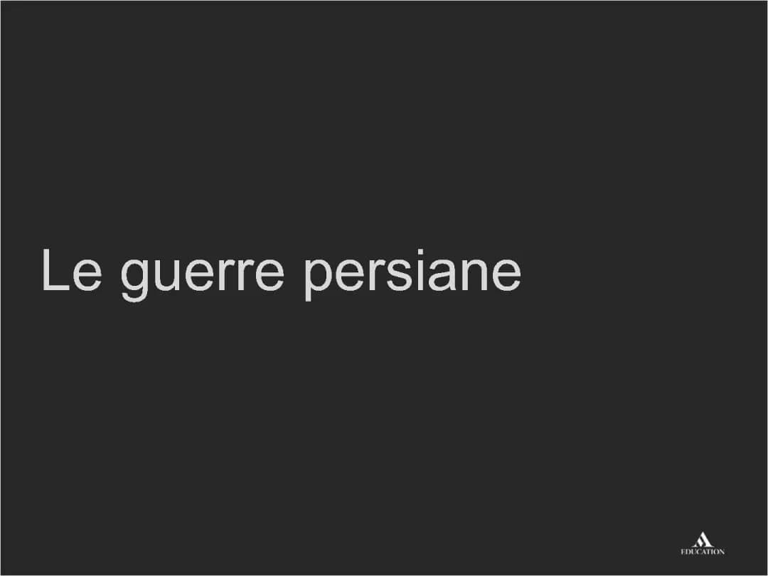 Le guerre persiane
