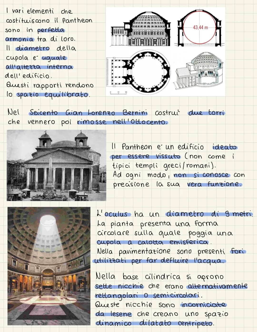 CERRIA
Agrippa
MAGRIPPALECOSTERTIVM FECIT
Pantheon
27 a.C. per volere di Agrippa.
La sua costruzione inizio nel
Si ipotizza che Agrippa aves