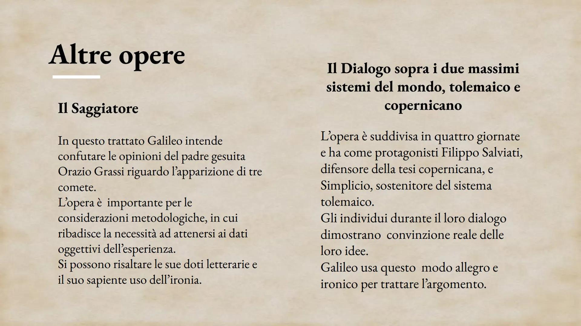 L.C.
Galileo
Galilei
1564-1642
IV^Z Indice
Vita
Pensiero e Metodo sperimentale
Progetti e Scoperte
Sidereus Nuncius
Problemi con la Chiesa
A