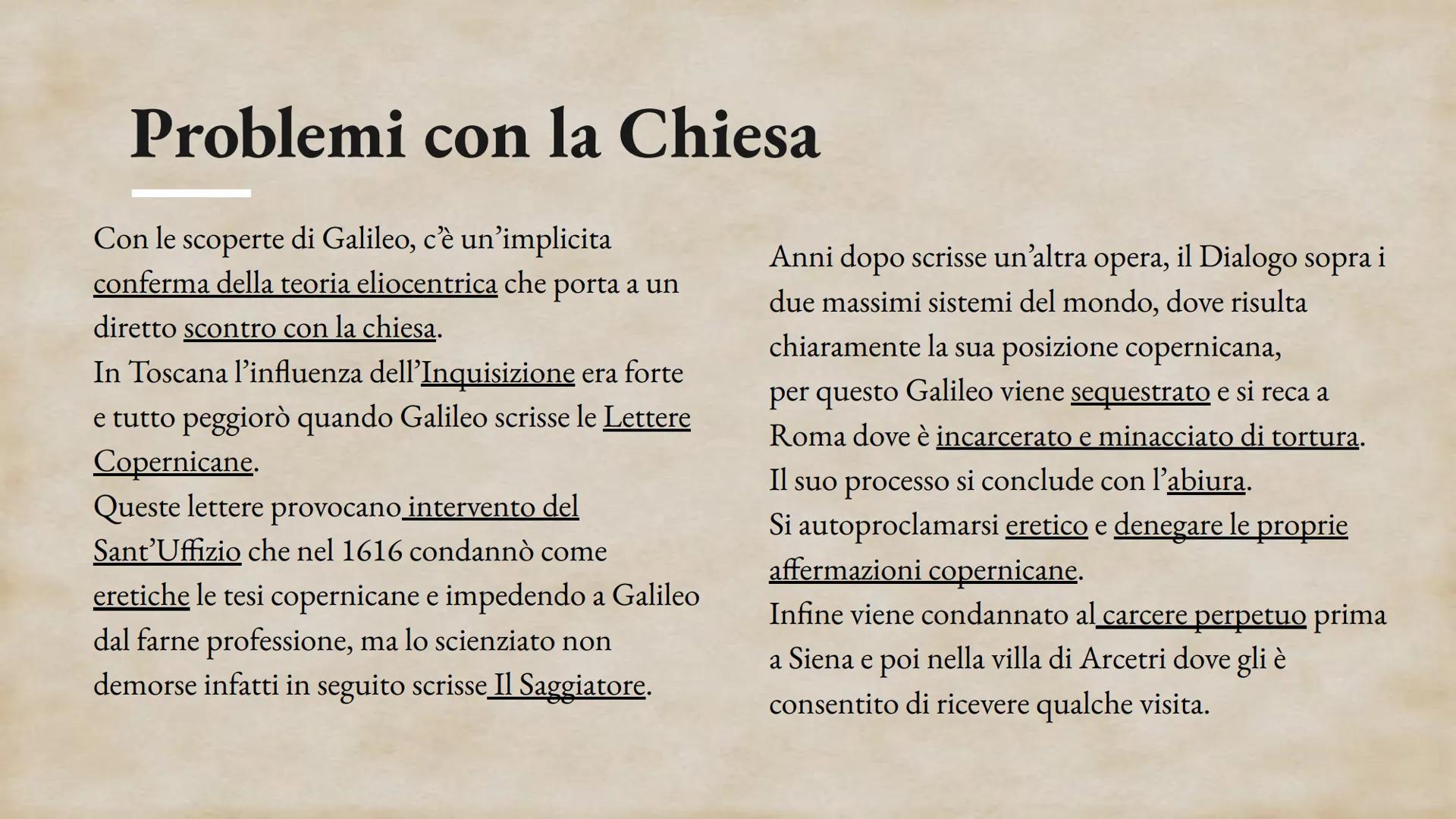 L.C.
Galileo
Galilei
1564-1642
IV^Z Indice
Vita
Pensiero e Metodo sperimentale
Progetti e Scoperte
Sidereus Nuncius
Problemi con la Chiesa
A