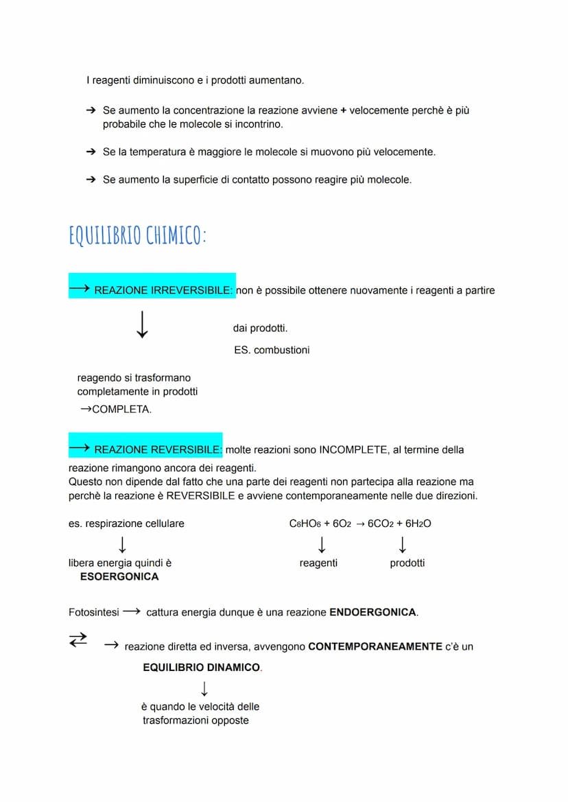 REAZIONE CHIMICA:
Una reazione chimica è una trasformazione della materia che avviene senza
variazioni misurabili di massa, in cui una o più