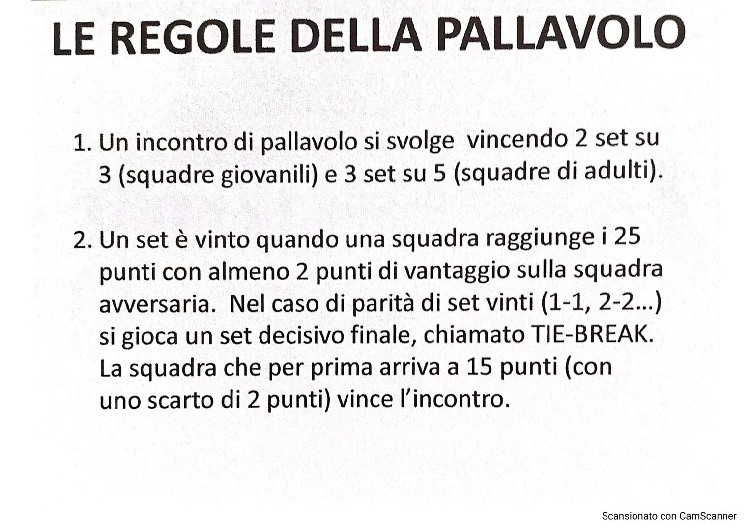 # LA PALLAVOLO

LARSON
10

13

Scansionato con CamScanner La pallavolo è uno sport nato negli Stati Uniti nel
1895, grazie a WILLIAM MORGAN,