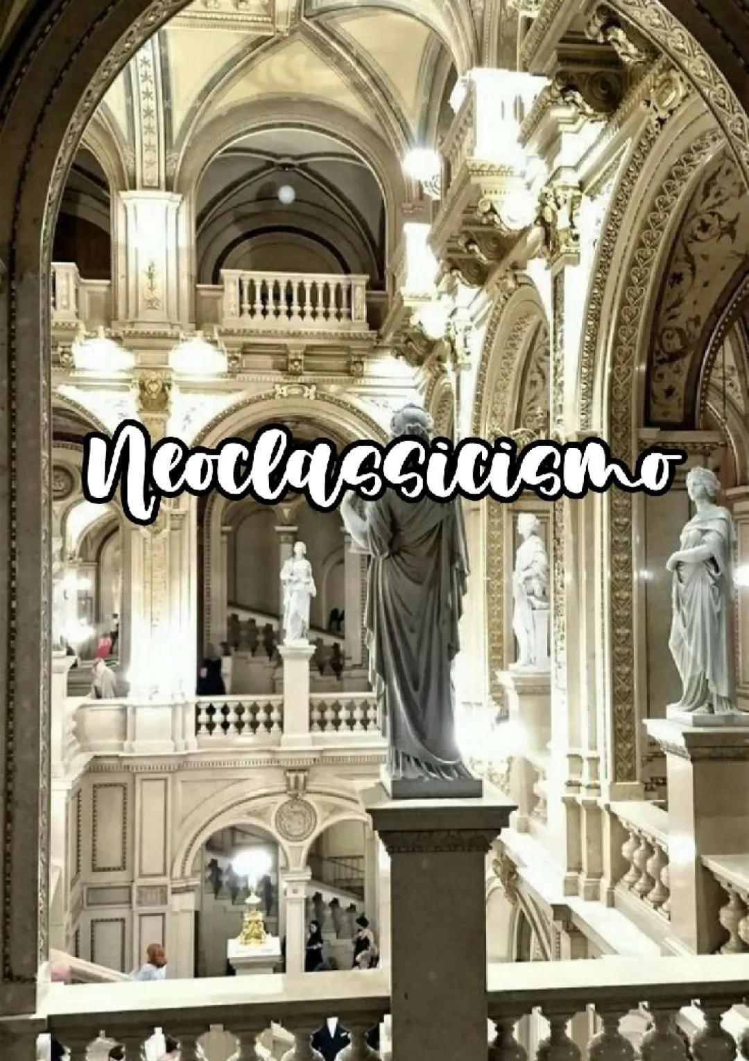 Appunti neoclassicismo 
