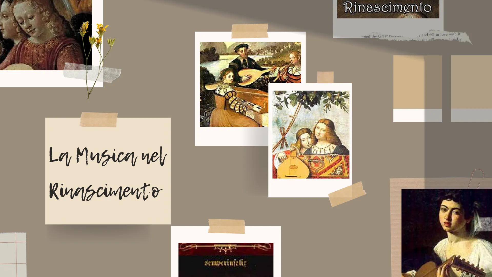 La Musica nel
Rinascimento
semperinfelir
20
Rinascimento
101-
y and fell in love with it.
ion to rebuild the villa ac holiday
sited the Grea