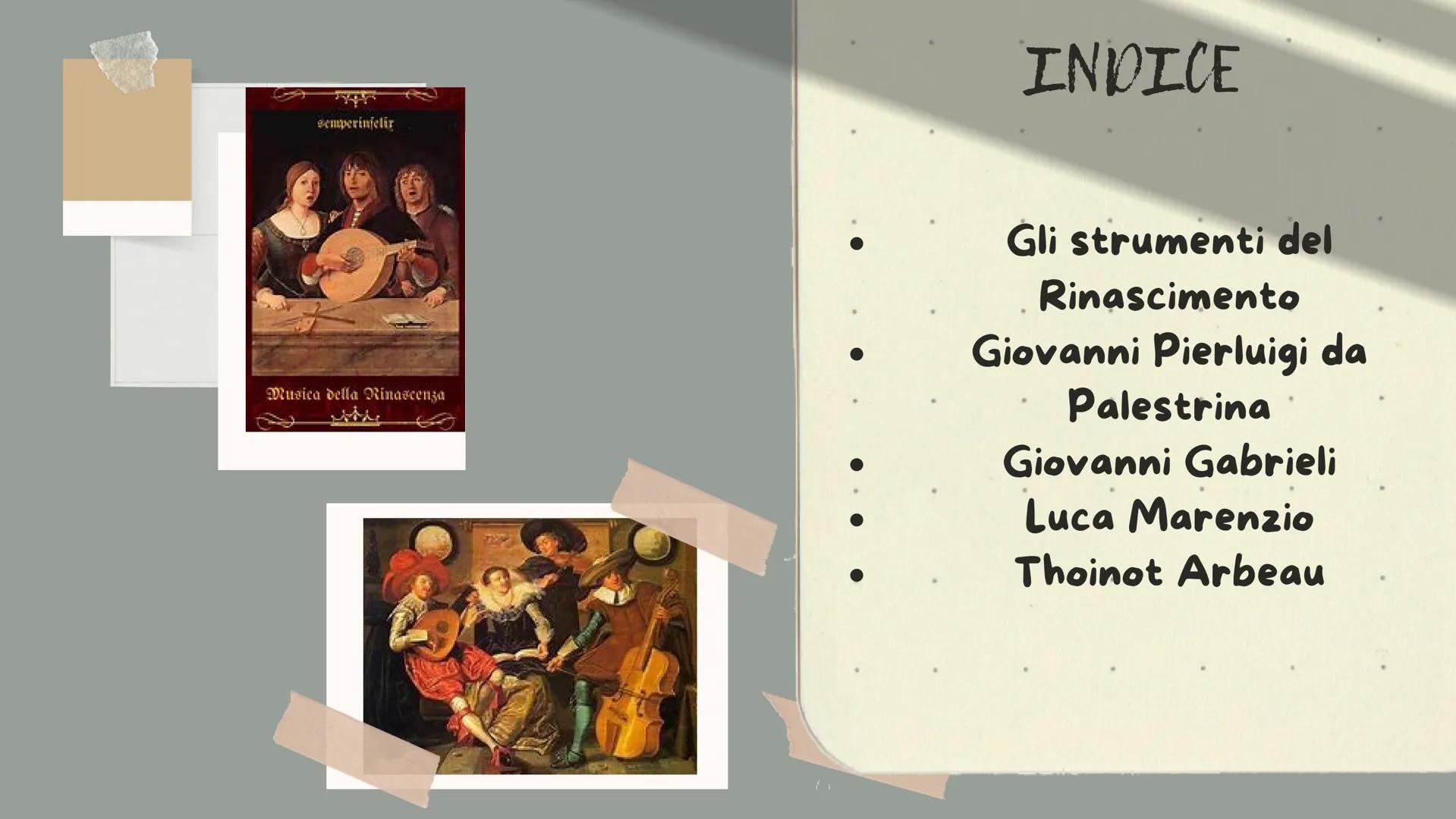 La Musica nel
Rinascimento
semperinfelir
20
Rinascimento
101-
y and fell in love with it.
ion to rebuild the villa ac holiday
sited the Grea