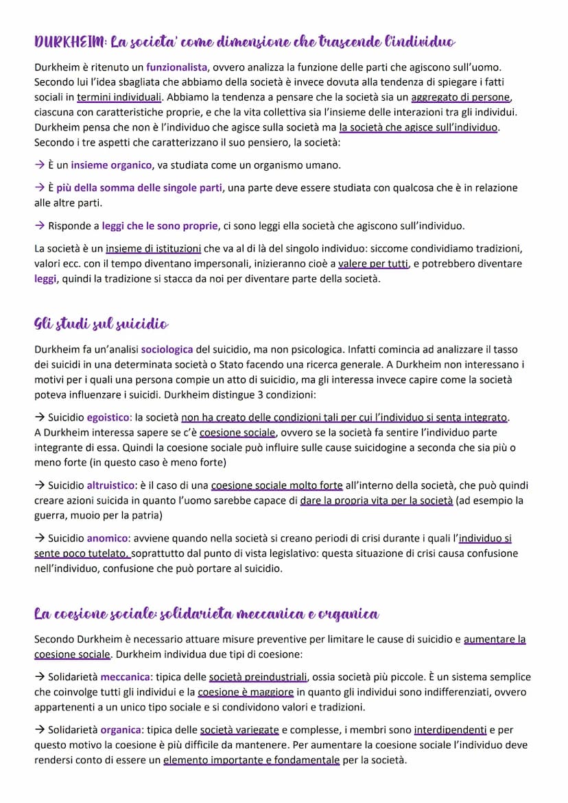 I classici della sociologia
CAPITOLO 1: IL CONTESTO STORICO SOCIALE
La nascita della disciplina
A partire dalla metà del XIX secolo nasce un