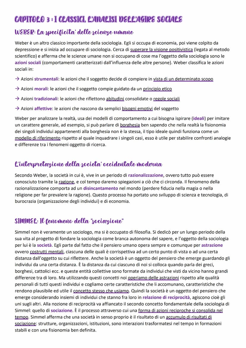 I classici della sociologia
CAPITOLO 1: IL CONTESTO STORICO SOCIALE
La nascita della disciplina
A partire dalla metà del XIX secolo nasce un