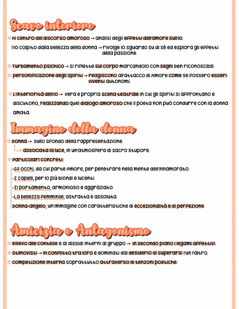 Delco Stil Nevo
Rifiuto della maniera peetion di Guittone
Toscana -> lingua carica di artifici retorici, tortuosa e oscura.
contro questa ma