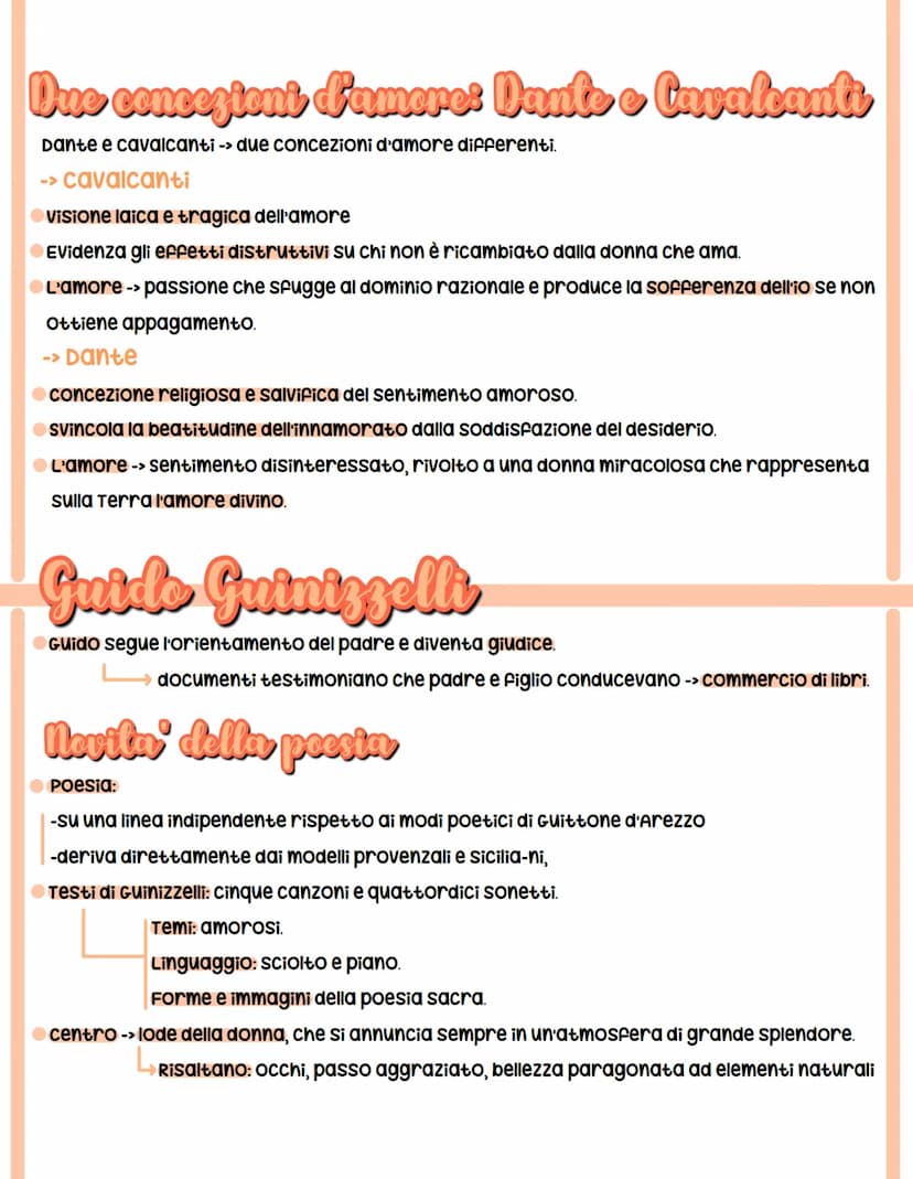 Delco Stil Nevo
Rifiuto della maniera peetion di Guittone
Toscana -> lingua carica di artifici retorici, tortuosa e oscura.
contro questa ma