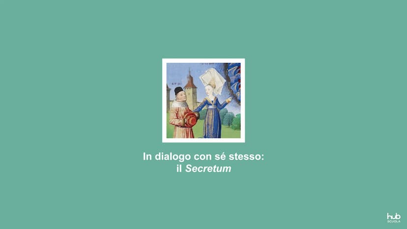 Francesco Petrarca:
la voce dell'io diviso
K «Vuoi dunque sapere
la mia malattia? Non so
saziarmi di libri>>.
Lettera a Giovanni dell'Incisa