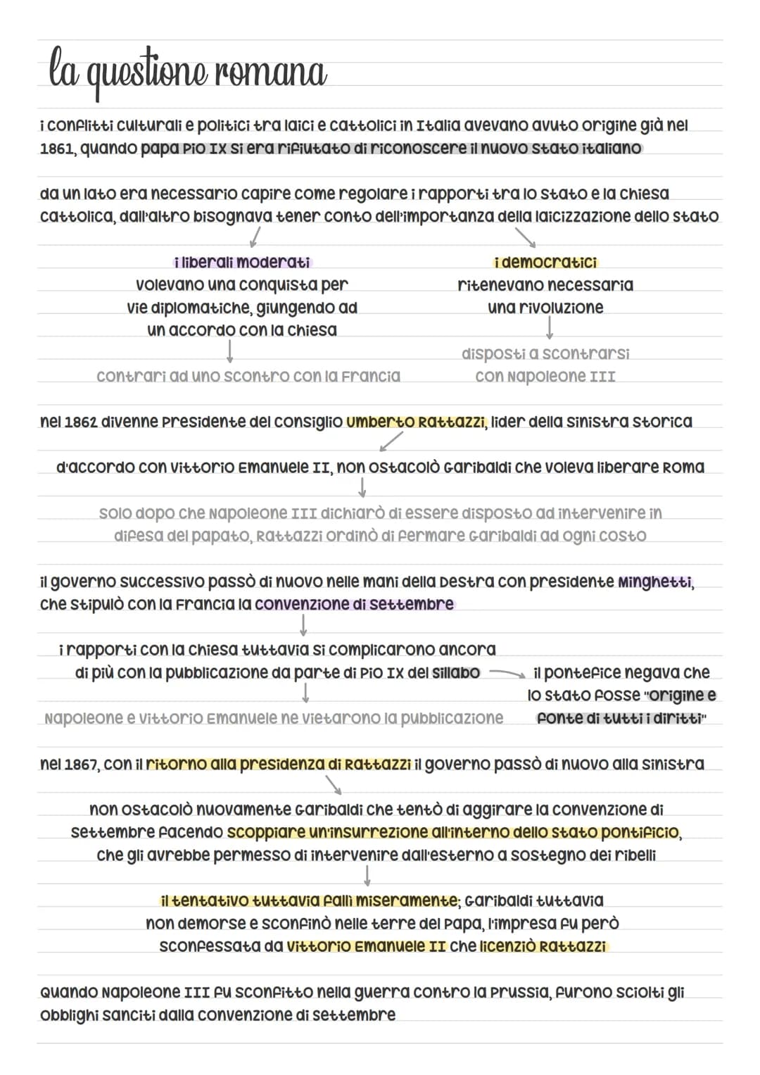 la Destra e la Sinistra storiche
il diritto di voto era riservato ai soli maschi di età superiore ai 25 anni che, oltre a saper
leggere e sc