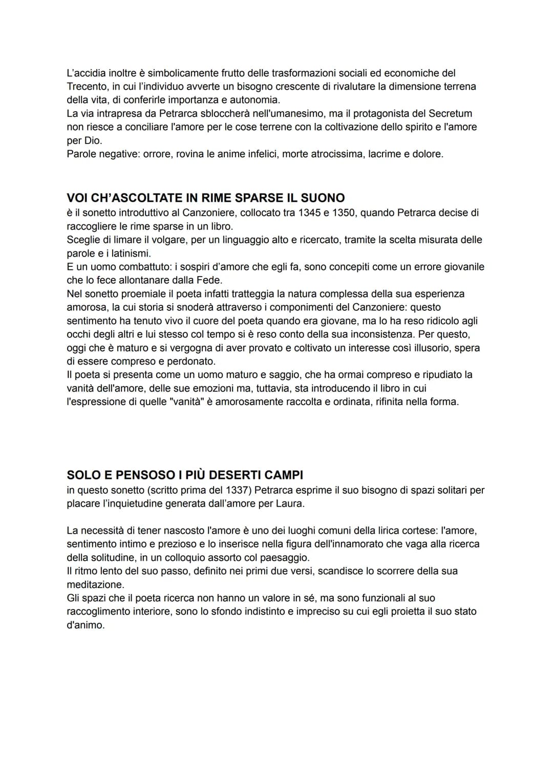 ERANO I CAPEI D'ORO A L'AURA SPARSI
è un sonetto che fa parte delle "rime vita" del Canzoniere e rievoca il momento
dell'innamoramento a Lau