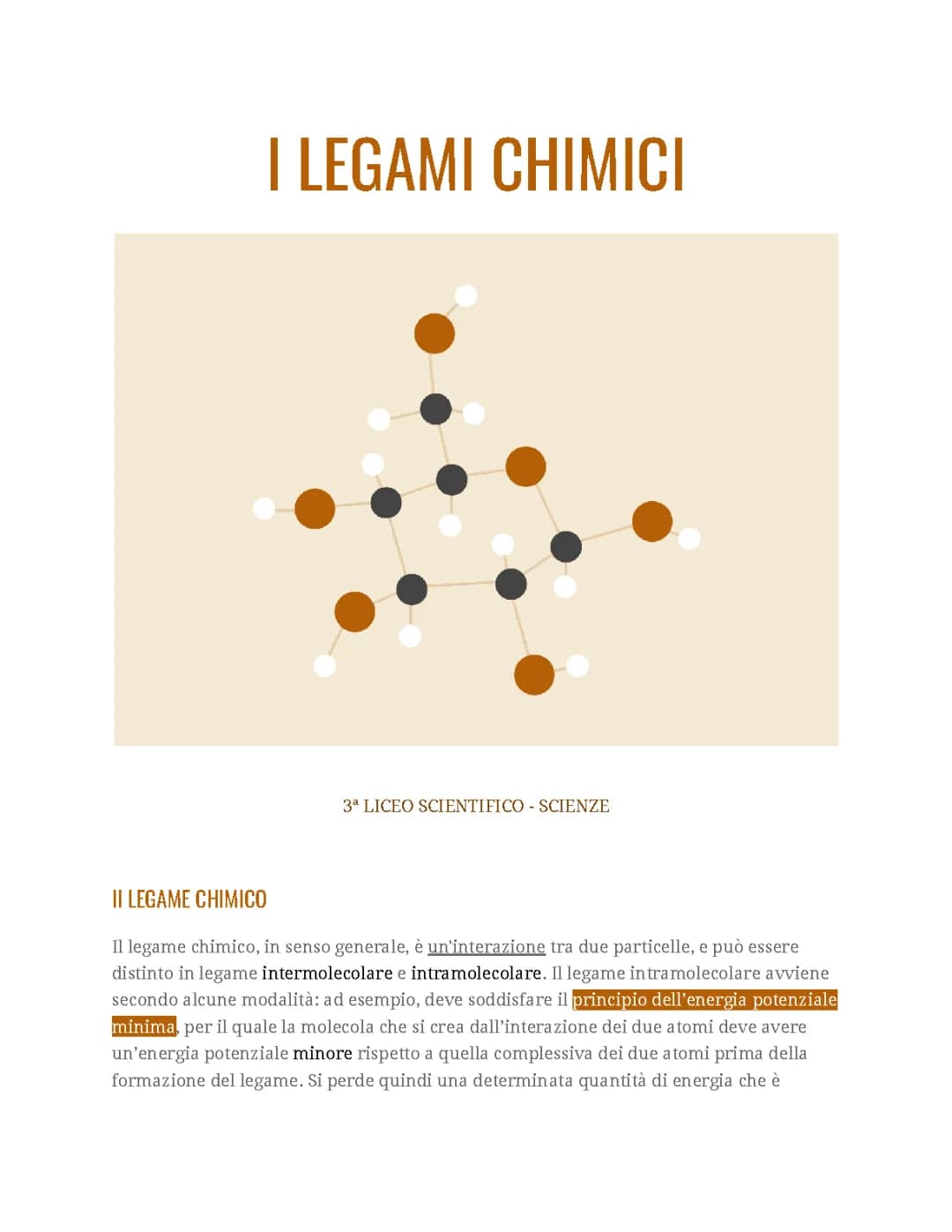 I legami chimici