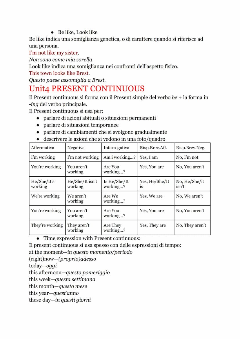 Unit3 Modal verb Can
Can, è un verbo ausiliare modale, e si usa per parlare di abilità o capacità.
Affermativa
Negativa
Interrogativa
Risp.B