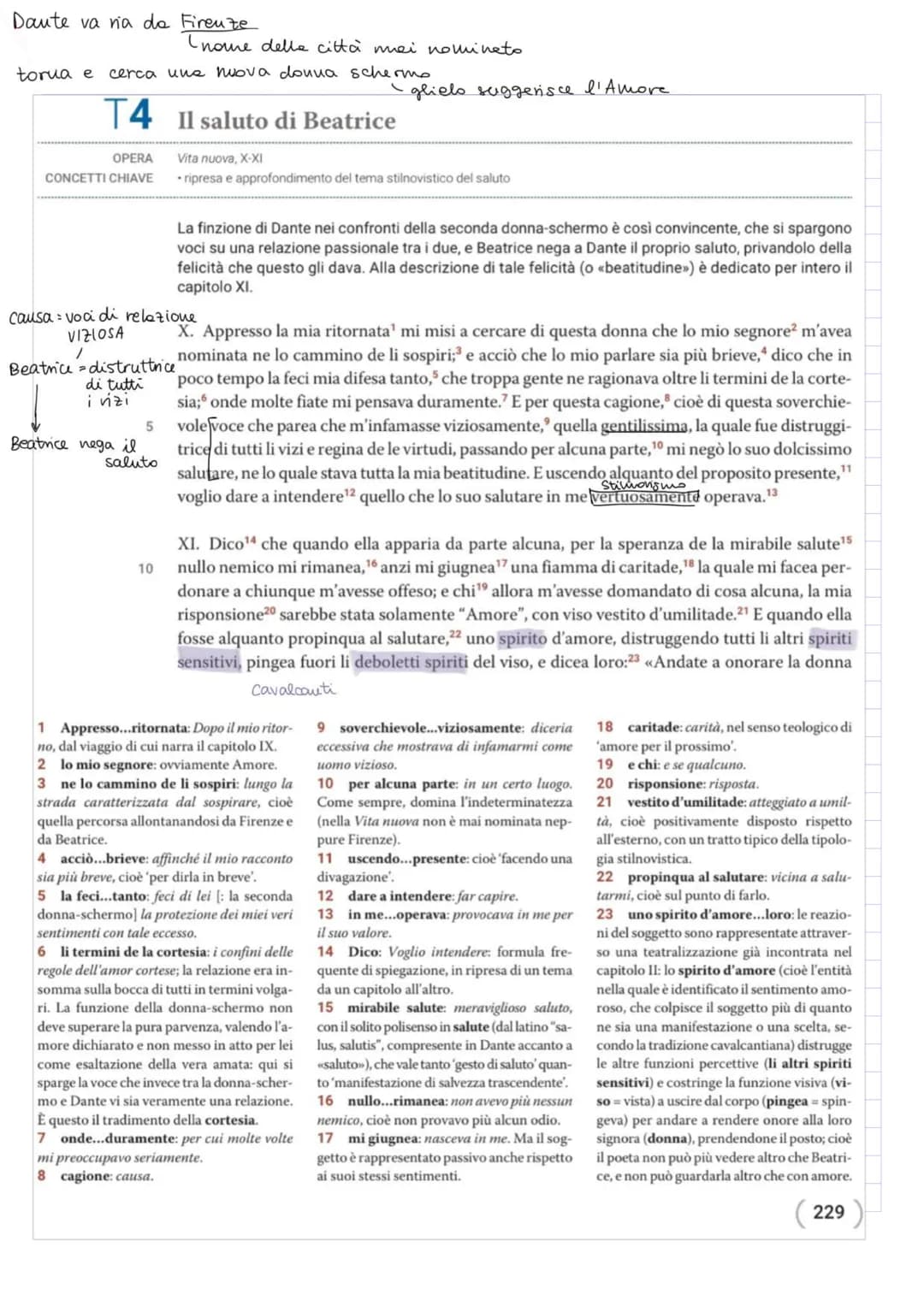 VITA NOVA
STORIA STORIA D'AMORE
Inizia nel 1274:
uumero perfetto nello Cristianità
Llegato a Beatrice
1. A NOVE auni incontra a una festa un