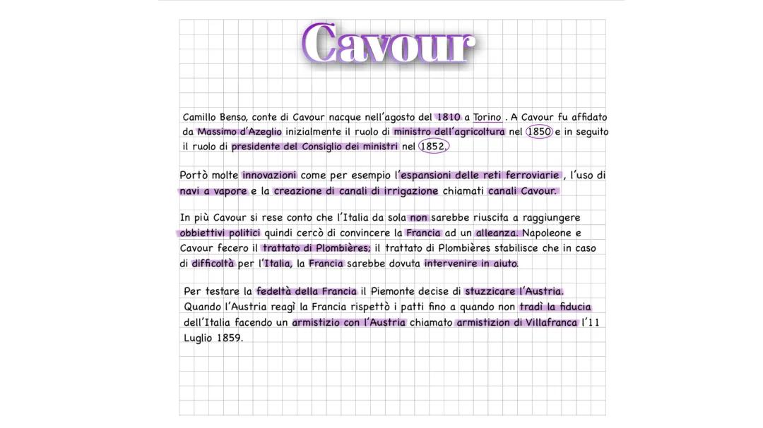 Camillo Benso, conte di Cavour