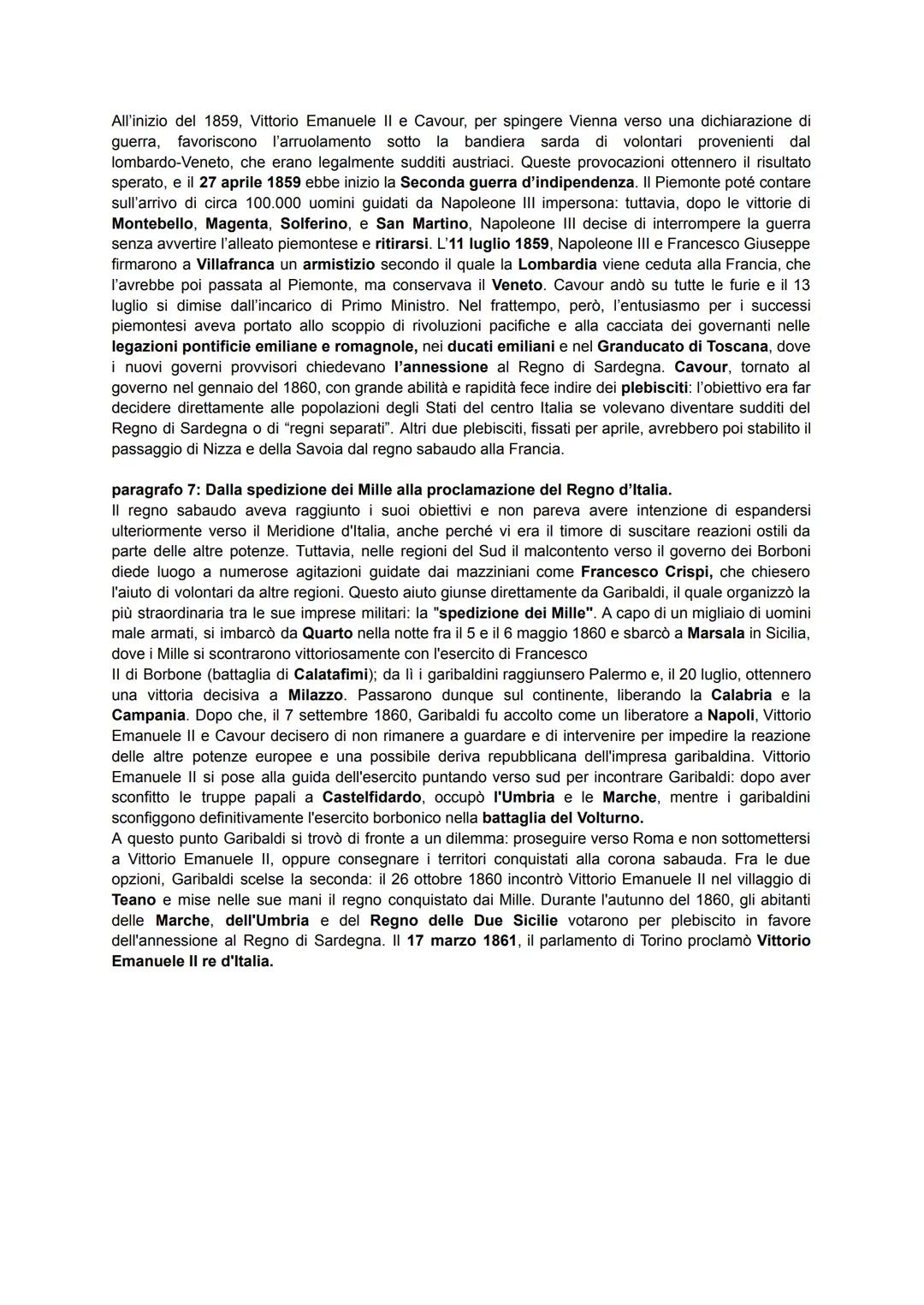 CAPITOLO 10:IL RISORGIMENTO ITALIANO
paragrafo 1: L'Italia fra il 1831 e il 1848
Con il termine 'Risorgimento' si definisce il lungo process