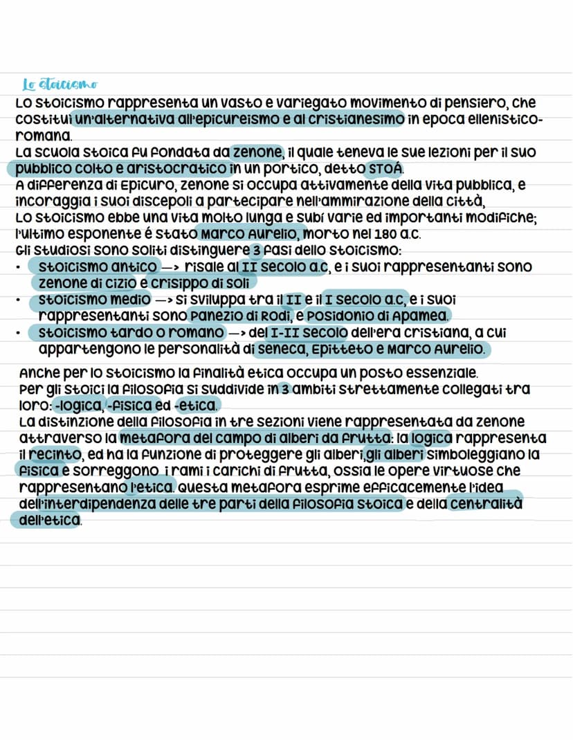 Le filosofie Ellenistiche
Il periodo Ellenistico
con il termine "Ellenistico" indichiamo il periodo della storia greca che si
sviluppa da Al