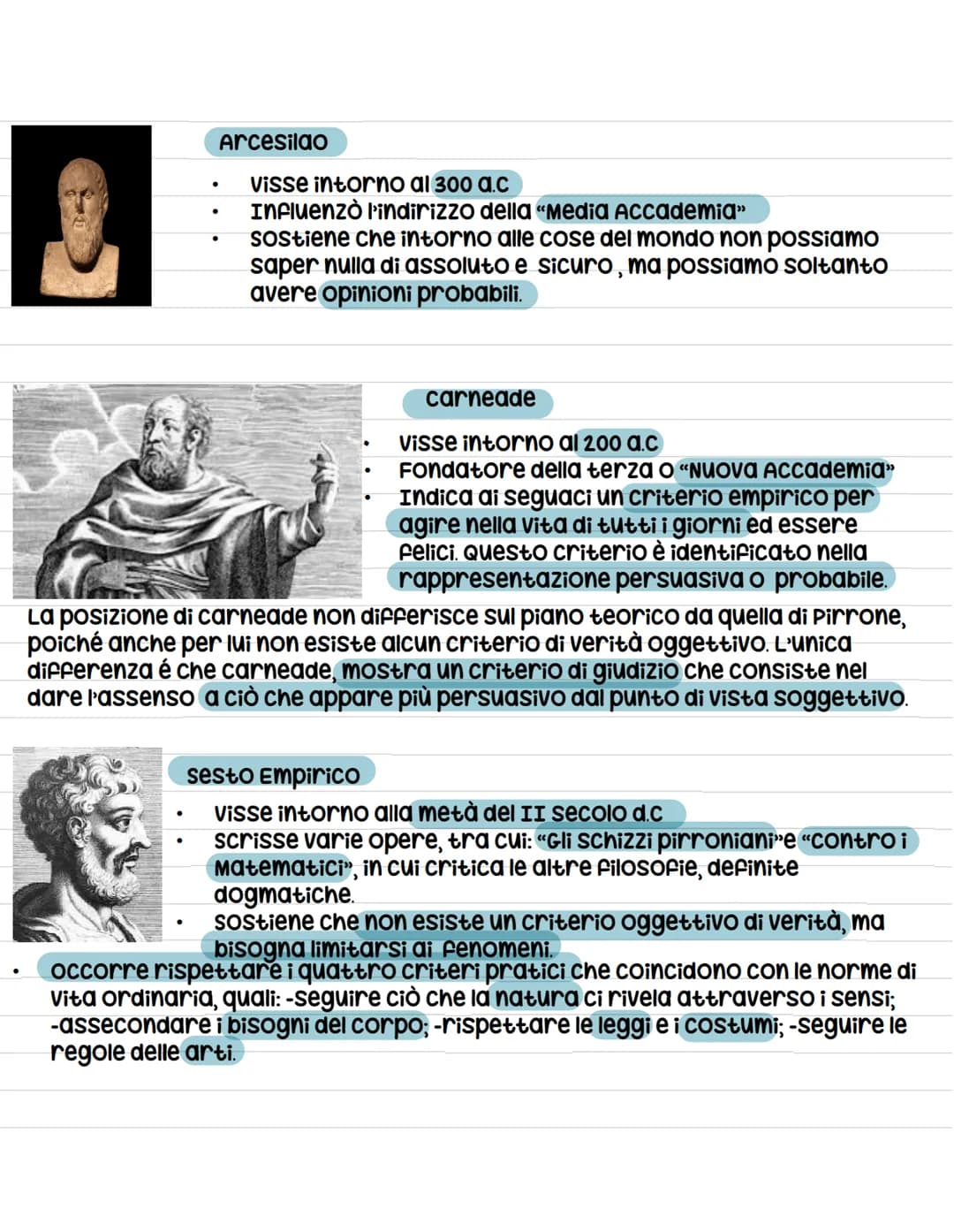 Le filosofie Ellenistiche
Il periodo Ellenistico
con il termine "Ellenistico" indichiamo il periodo della storia greca che si
sviluppa da Al