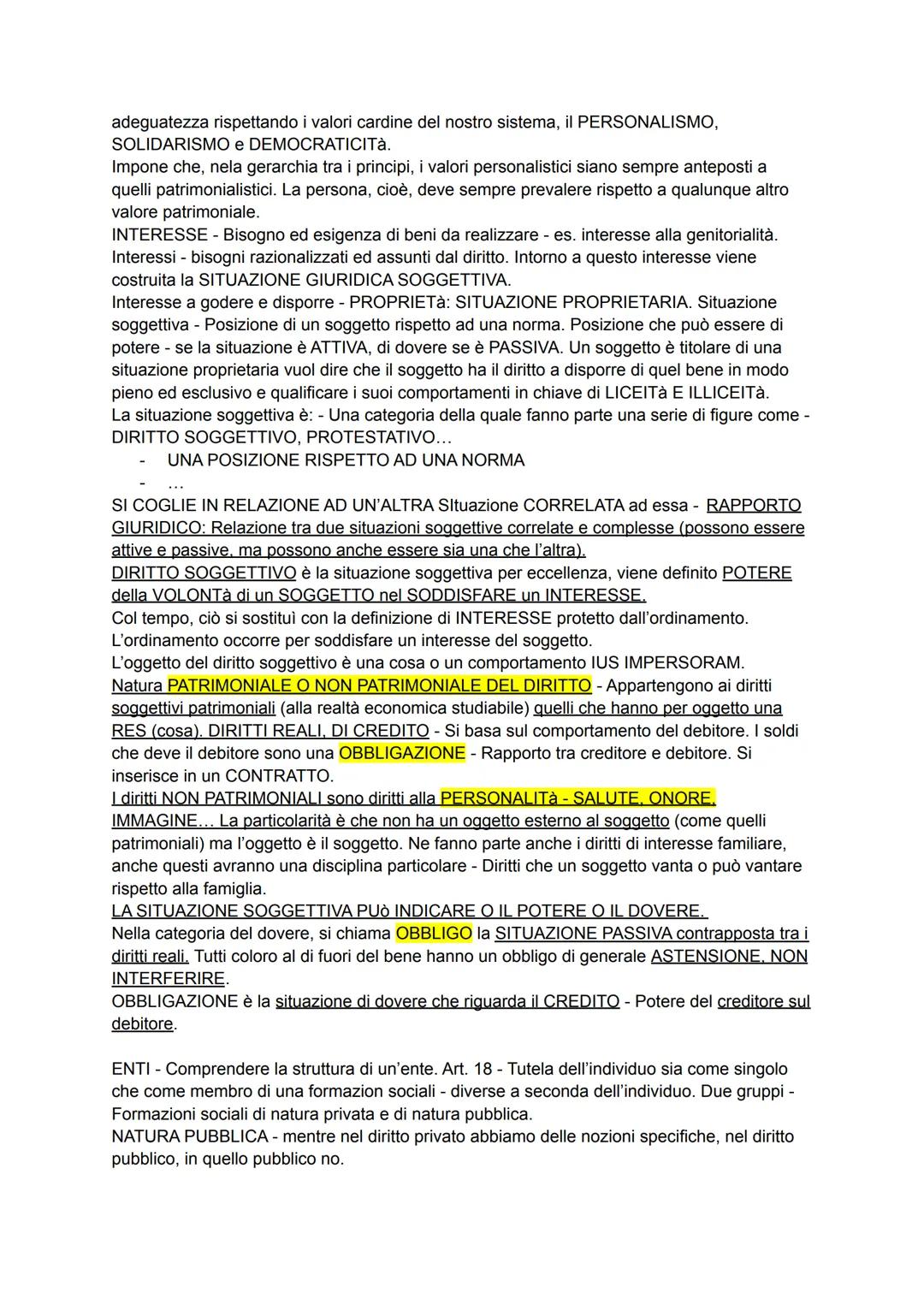 Diritto privato
Giurisprudenza - Scienza del diritto
Il diritto è l'aspetto normativo del sociale, ovvero l'insieme di regole e principi che