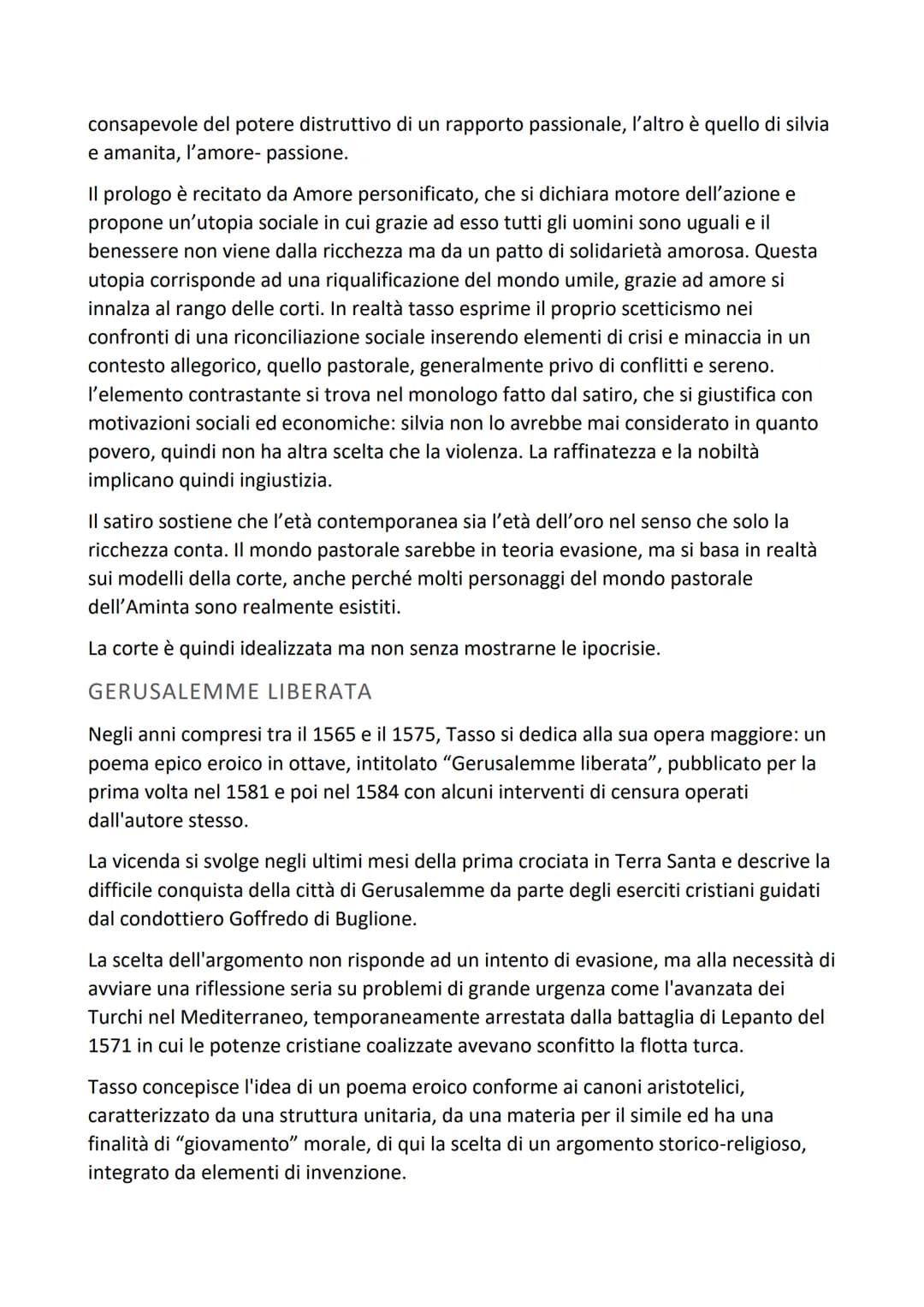 Torquato Tasso
VITA
Torquato Tasso nasce l'11 marzo del 1544 a Sorrento, in provincia di Napoli, da un
nobile famiglia di origine Bergamasca