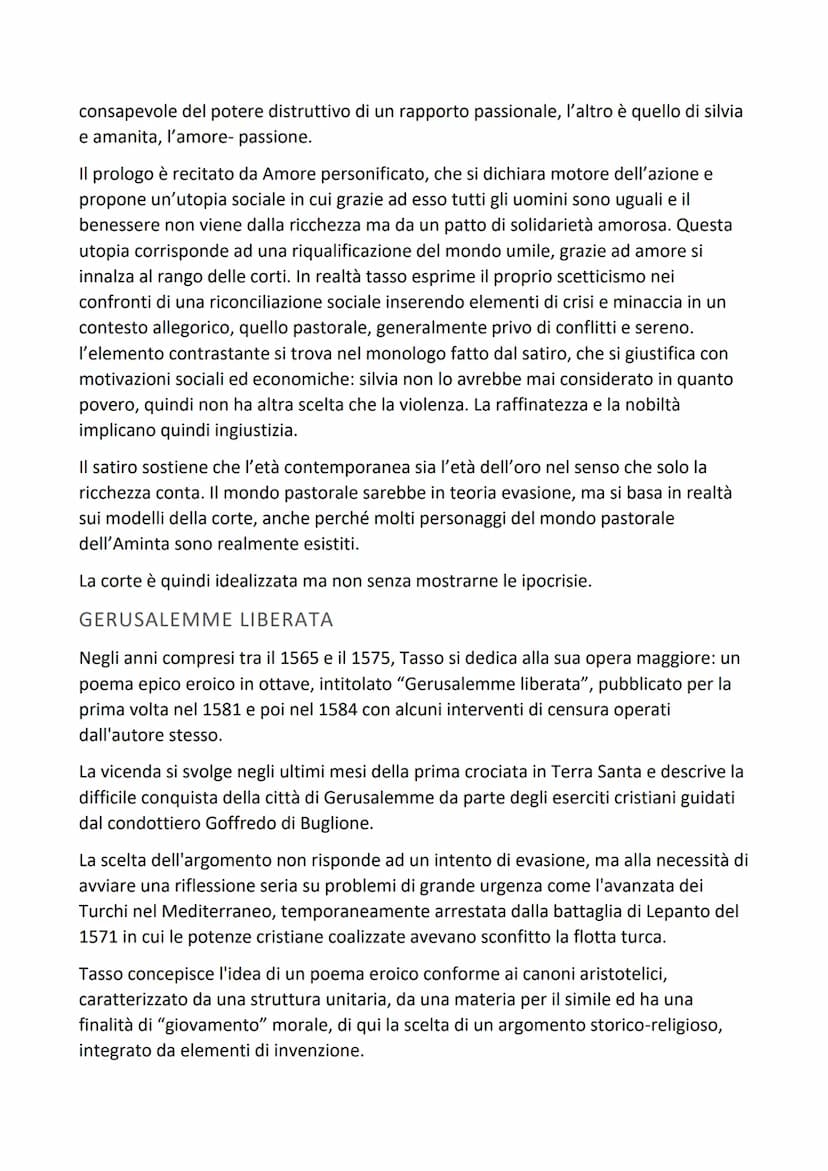 Torquato Tasso
VITA
Torquato Tasso nasce l'11 marzo del 1544 a Sorrento, in provincia di Napoli, da un
nobile famiglia di origine Bergamasca