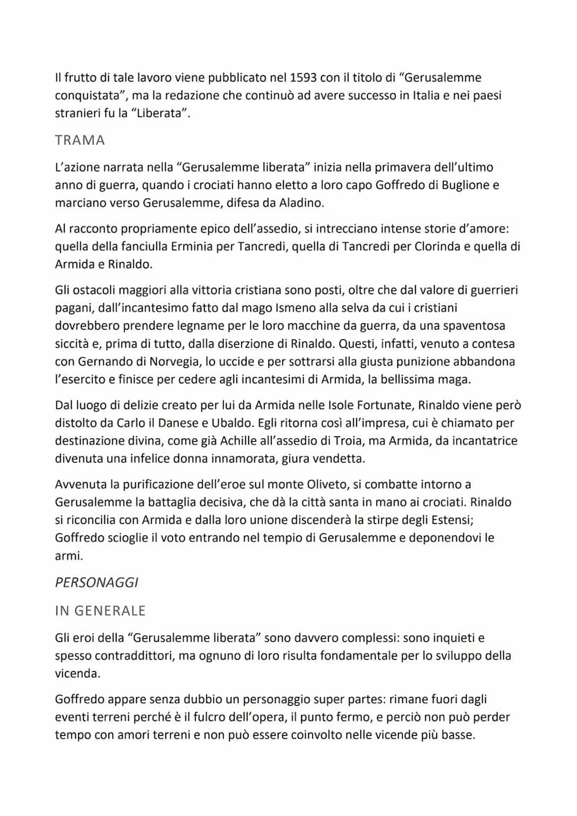 Torquato Tasso
VITA
Torquato Tasso nasce l'11 marzo del 1544 a Sorrento, in provincia di Napoli, da un
nobile famiglia di origine Bergamasca