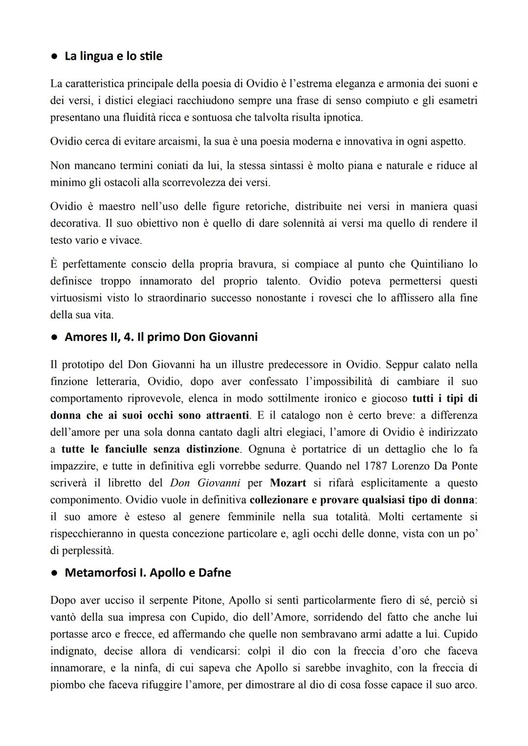 # Publio Ovidio Nasone

*   Vita

Nasce il 20 marzo del 43 a.c. a Sulmona, nell'odierno Abruzzo.

Visse gli anni migliori dell'età augustea.