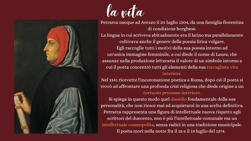 Francisco Petrarea
Di Dia Ginevra e Genna Priscilla Francisco Petrarca
Di Dia Ginevra e Genna Priscilla la vita
Petrarca nacque ad Arezzo il