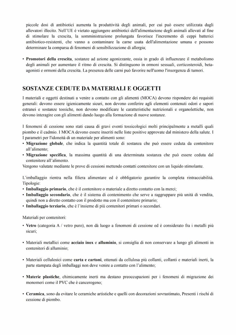 Alimentazione  Contaminazione fisico-chimica
I prodotti agroalimentari possono contenere sostanze tossiche, queste possono essere:
• Present