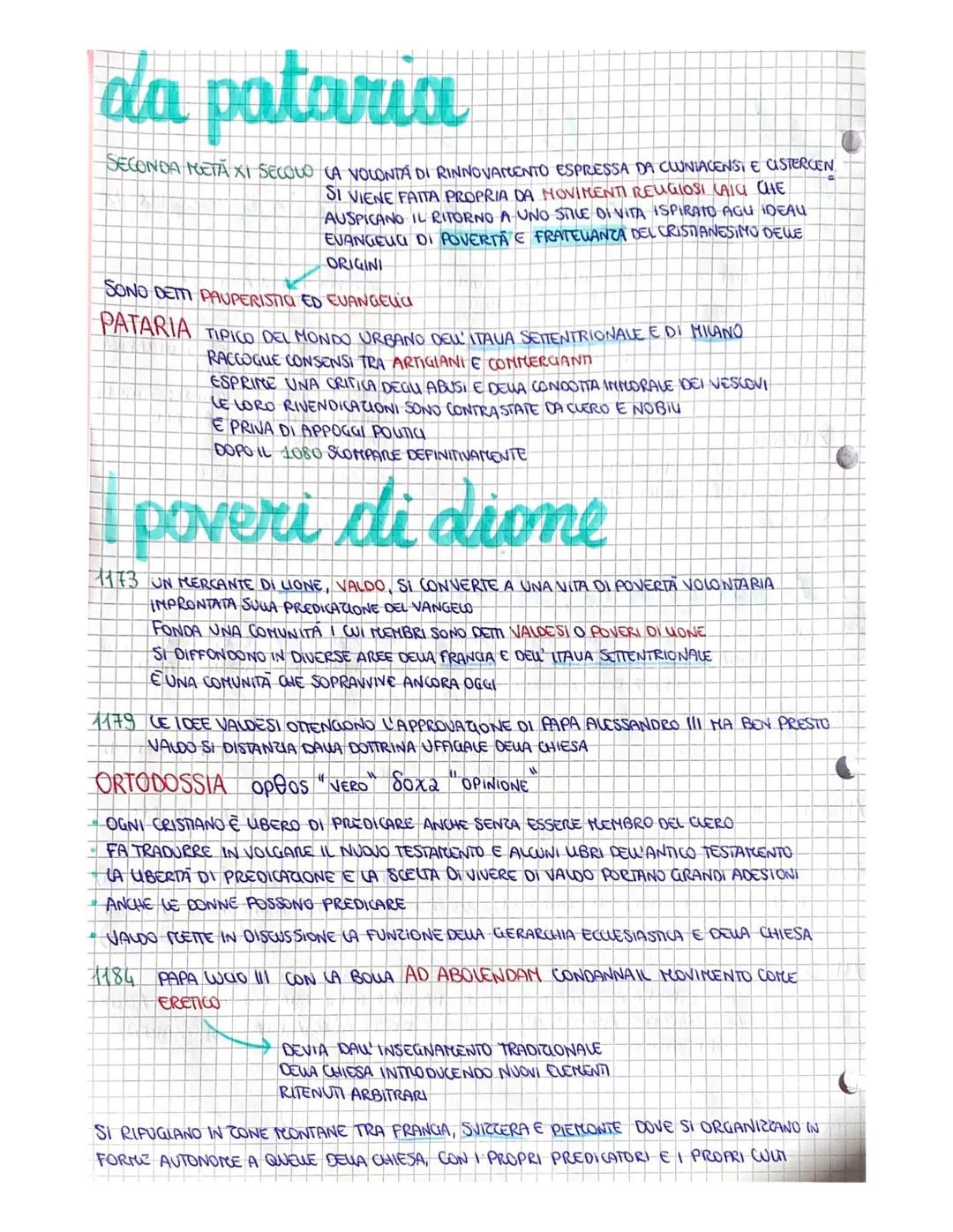 da Chiesa
tra rinnovamento e dissenso
POTERE TEMPORALE
DEWA CHIESA
MASSINI RAPPRESENTANT
STARRICCHISCONO MOLTO
DECADIMENTO DEI
COSTUMI DEL C