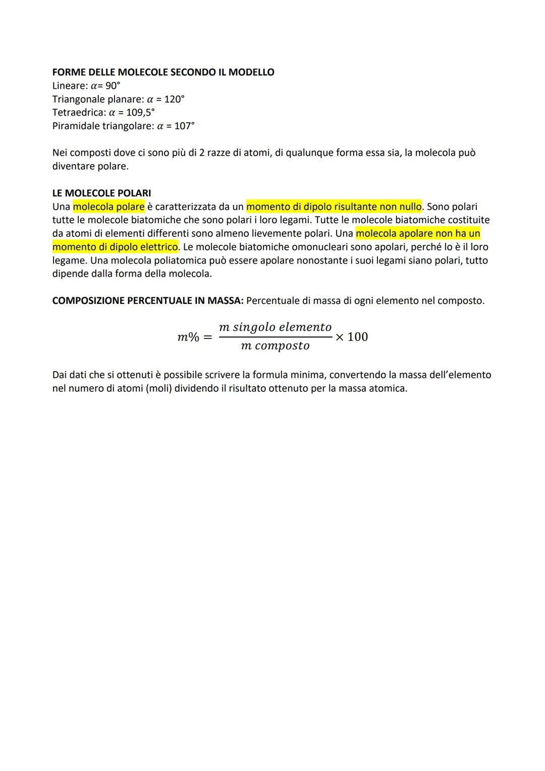 I SIMBOLI DI LEWIS H.
esempi:
He:
"LE STRUTTURE DI LEWIS di una molecola, rappresentano gli atomi mediante i rispettivi simboli
chimici, i l