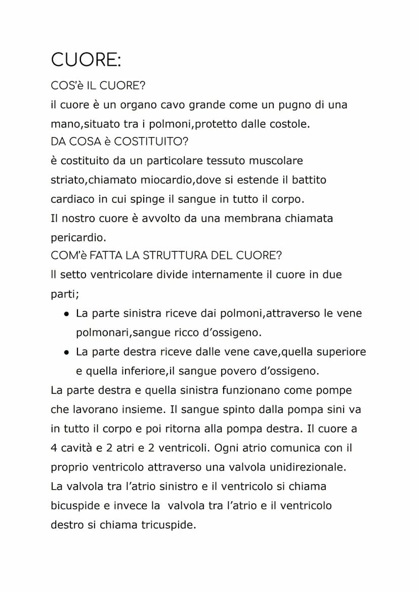 APPARATO
CARDIOCIRCOLATORIO.
COSE GENERALI:
al compito di trasporto provvede il sangue, un tessuto
connettivo fluido che circola nel nostro 