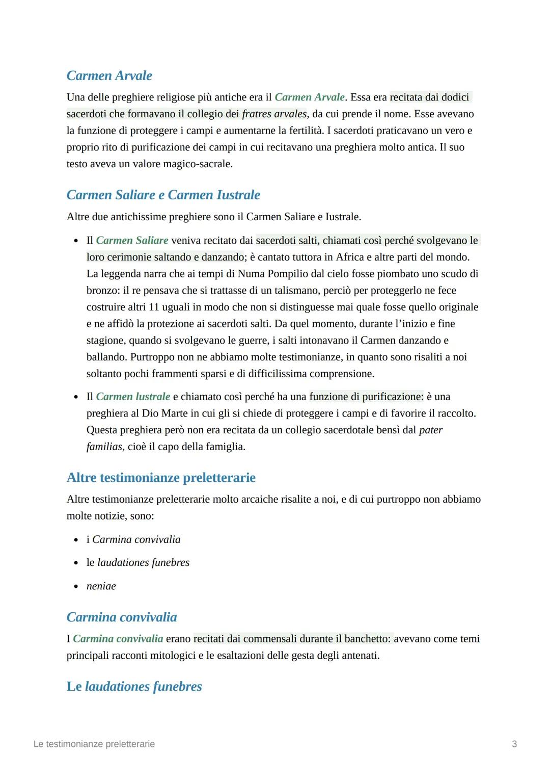 # Le testimonianze preletterarie

Cosa si intende per testimonianze preletterarie

Testimonianze preletterarie = tutte quelle manifestazioni