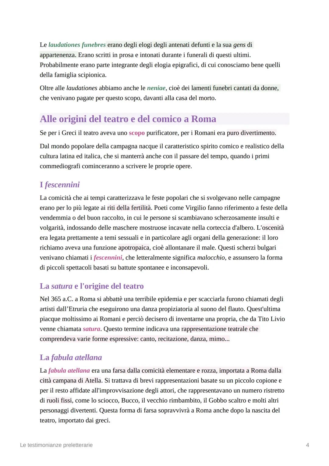 # Le testimonianze preletterarie

Cosa si intende per testimonianze preletterarie

Testimonianze preletterarie = tutte quelle manifestazioni