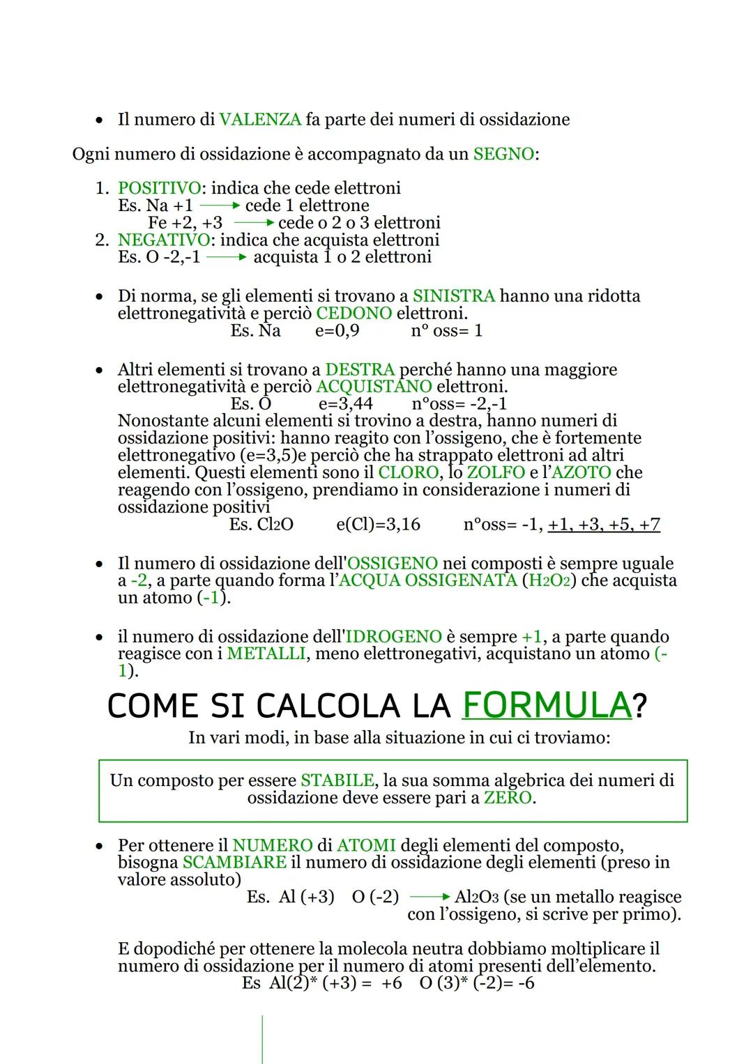 COMPOSTI INORGANICI
COMPOSTO: sostanza pura formata da atomi differenti (es. H20).
Tipo di materia formata da particelle uguali.
INORGANICO: