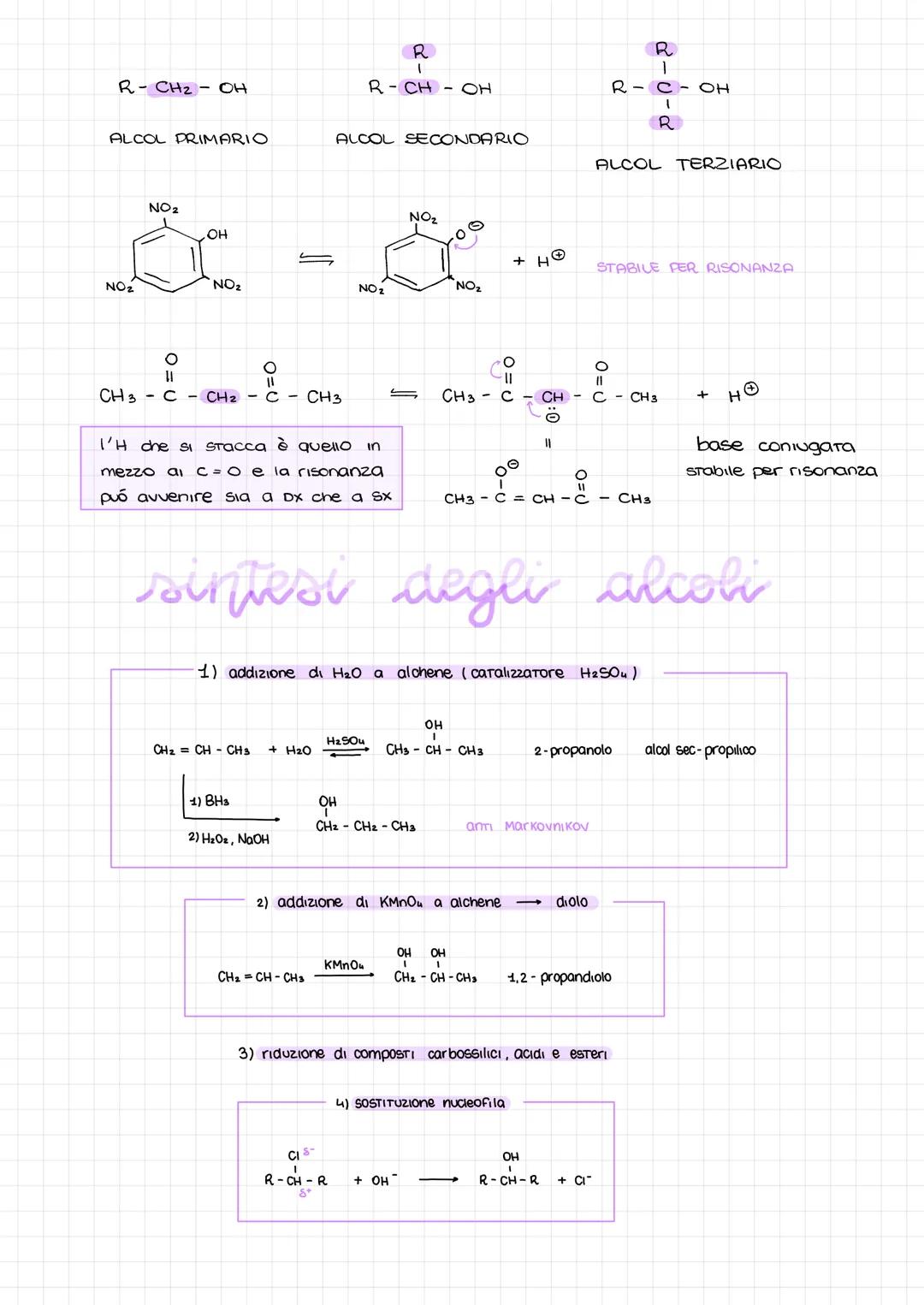 H
Gli alcoli - eteri
R- OH
OH
R-O-R
H
R
somiglianza con l'acqua
-alcoli
CH3 - CH2 - OH
FENOLI
↓
SOLUBILI IN ACQUA
CH3CH₂OH
CH3 - O - CH3
ALC