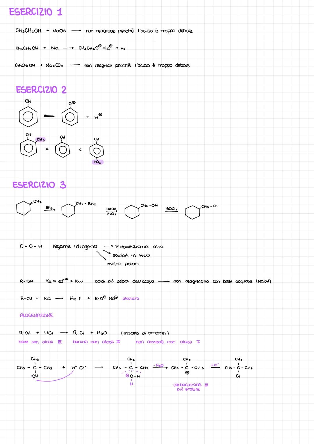 H
Gli alcoli - eteri
R- OH
OH
R-O-R
H
R
somiglianza con l'acqua
-alcoli
CH3 - CH2 - OH
FENOLI
↓
SOLUBILI IN ACQUA
CH3CH₂OH
CH3 - O - CH3
ALC
