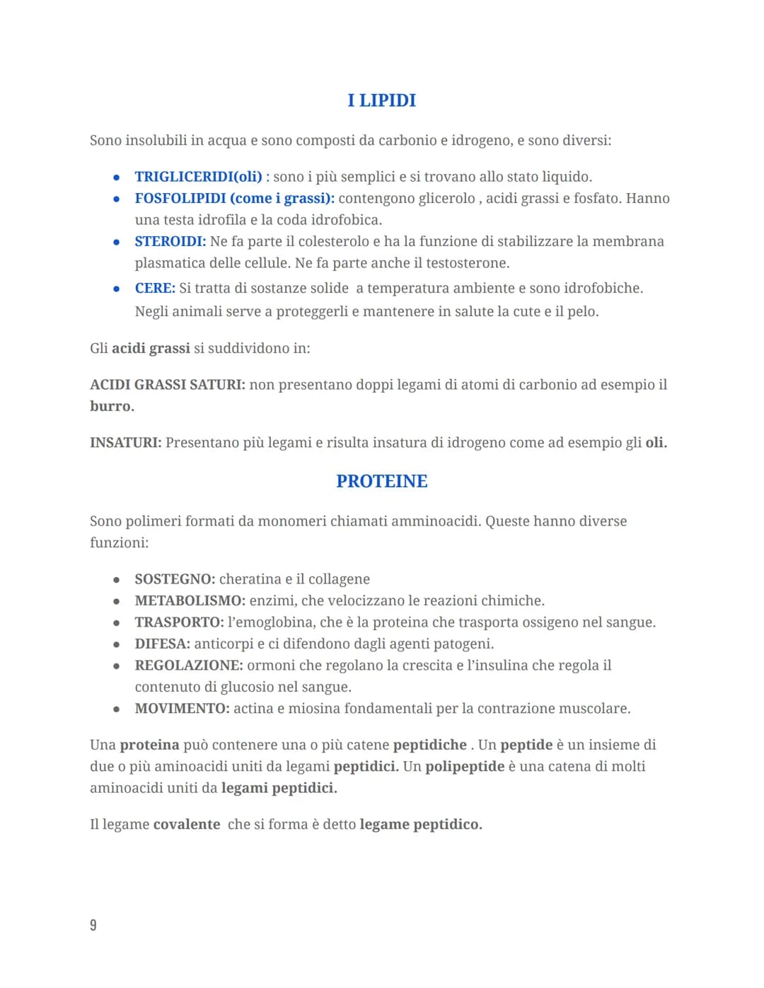 LA BIOLOGIA
INTRODUZIONE
La biologia è la scienza che studia la vita e gli organismi viventi su scala molecolare. Le
forme di vita sono vari
