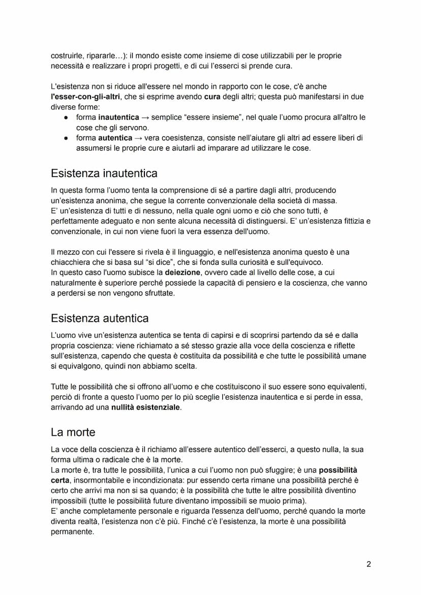 Esistenzialismo
Nasce negli anni '20-'30 ma si sviluppa dopo la seconda guerra mondiale, diventando una
moda negli anni '50-'60.
Rappresenta
